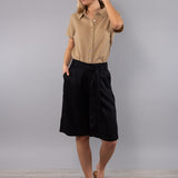 Bermuda con Cintura - NERO - TC63