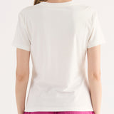T-shirt con Strass - BIANCO - TH12