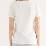 T-shirt con Micro-Strass - BIANCO - TH13