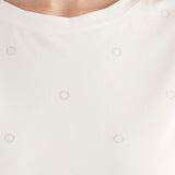 T-shirt con Micro-Strass - BIANCO - TH13