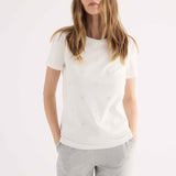 T-shirt con Micro-Strass - BIANCO - TH13