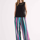 Canotta con Strass - NERO - TH32