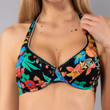 Reggiseno Francese Imbottito con Ferretto Fiji - NERO - FI25