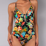 Costume Intero Non Imbottito Fiji - NERO - FI51
