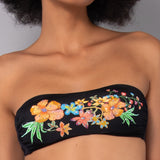 Fascia Imbottita Strass Fiji - NERO - FJ30