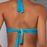 Reggiseno Francese Double Formentera - AZZURRO - FO24