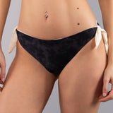 Slip Fiocchi Removibili Double Formentera - NERO - FO44