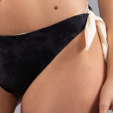Slip Fiocchi Removibili Double Formentera - NERO - FO44