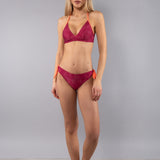 Slip Fiocchi Removibili Double Formentera - SANGRIA - FO44