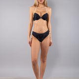 Slip con Coulisse Double Formentera - NERO - FO46
