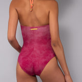 Costume Intero imbottito Cut-out Formentera - SANGRIA - FO52