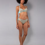 Bikini Francese Imbottito e Slip Coulisse Giamaica - ACQUA - GI05