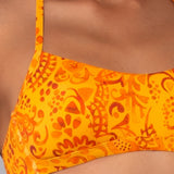 Top Imbottito Malibu - ARANCIO - MA38