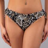 Slip con Laccetti Malibu - NERO - MA45