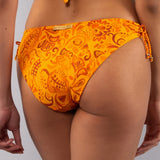 Slip con Laccetti Malibu - ARANCIO - MA45