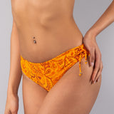 Slip con Laccetti Malibu - ARANCIO - MA45