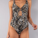 Costume Intero Oblò Malibu - NERO - MA50