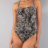 Costume Intero Olimpionico Malibu - NERO - MA51