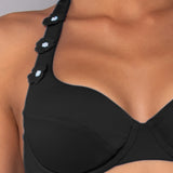 Reggiseno Francese Imbottito con Ferretto Madeira - NERO - MD25