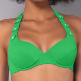 Reggiseno Francese Imbottito con Ferretto Madeira - VERDE - MD25