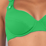 Reggiseno Francese Imbottito con Ferretto Madeira - VERDE - MD25