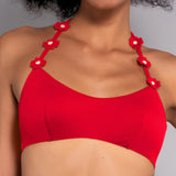 Top Imbottito Madeira - ROSSO - MD38