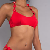 Top Imbottito Madeira - ROSSO - MD38