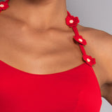 Top Imbottito Madeira - ROSSO - MD38
