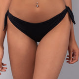Slip Fiocchi Removibili Madeira - NERO - MD44