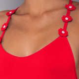 Costume Intero Olimpionico Madeira - ROSSO - MD51
