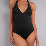 Costume Intero Imbottito Madeira - NERO - MD52