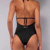 Costume Intero Imbottito Madeira - NERO - MD52