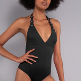 Costume Intero Imbottito Madeira - NERO - MD52