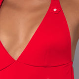 Costume Intero Imbottito Madeira - ROSSO - MD52