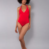 Costume Intero Imbottito Madeira - ROSSO - MD52