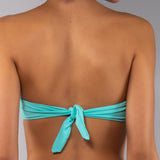 Fascia Imbottita Micro-borchie Malibu - ACQUA - MJ30