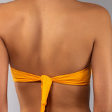 Fascia Imbottita Micro-borchie Malibu - ARANCIO - MJ30