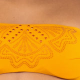 Fascia Imbottita Micro-borchie Malibu - ARANCIO - MJ30