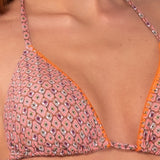 Triangolo Imbottito Scorrevole Tahiti - SANGRIA - TA20