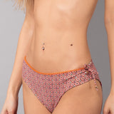 Slip con Laccetti Double Tahiti - SANGRIA - TA45