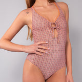 Costume Intero Oblò Tahiti - SANGRIA - TA50