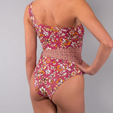 Costume Intero Monospalla Imbottito Tahiti - SANGRIA - TA53