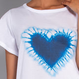 Maxi T-shirt Ibiza - BLU - IB20