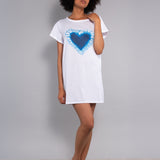 Maxi T-shirt Ibiza - BLU - IB20