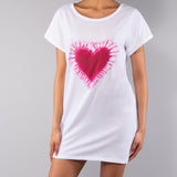 Maxi T-shirt Ibiza - FUXIA - IB20