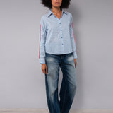 Camicia Manica Lunga Righe - VARIANTE UNICA - TE58