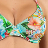 Bikini Francese e Slip Arriccio Flower - TIFFANY - BM04