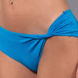 Bikini Top e Culotte Glitter - TURCHESE - MO09