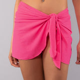 Pareo Corto Glitter - FUXIA - MO60