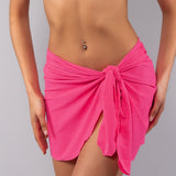 Pareo Corto Glitter - FUXIA - MO60